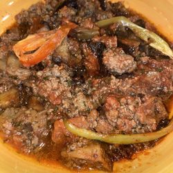 Dolma Mediterranean Cuisine - Moussaka (beef, eggplant, tomato sauce)