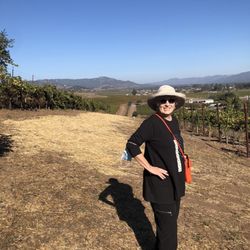R. James Yu, MD - Hike through a vineyard in the Sonoma hills.