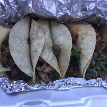 Tacos on the Road - tacos wrapped in aluminum foil - Food Trucks Near Me - Mooresville, North Carolina Tacos on the Road - tacos wrapped in aluminum foil - Food Trucks Near Me - Mooresville, North Carolina