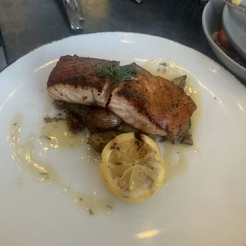 Canvas - Pan-Seared Salmon - New American Near Me - Orlando, Florida Canvas - Pan-Seared Salmon - New American Near Me - Orlando, Florida