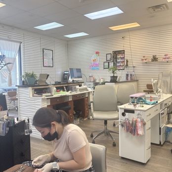 Elite Nails and Spa - Inside on Easter Sunday - Nail Salons Near Me - Dublin, Georgia