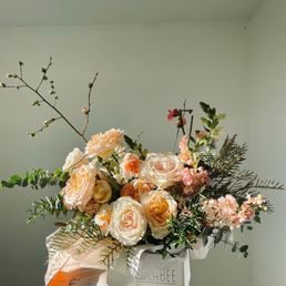 Valentine's Day florist's choice bouquet with extra roses