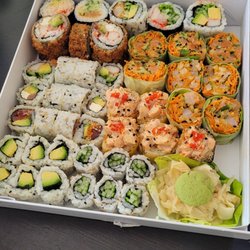 Sushi Shop - 52 piece deluxe combo platter.