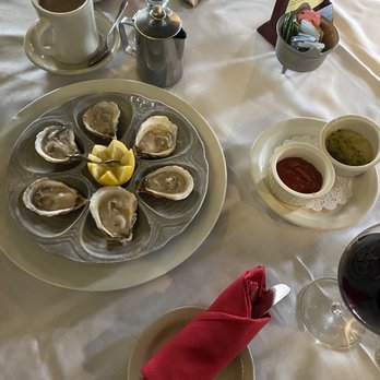 The '76 House - Top is cup of coffee Half dozen oysters - New American Near Me - Tappan, New York The '76 House - Top is cup of coffee Half dozen oysters - New American Near Me - Tappan, New York