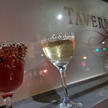 Tavern Law - Cocktails Scorched Earth (left) and Icelandic Spring (right) - Cocktail Bars Near Me - Seattle, Washington Tavern Law - Cocktails Scorched Earth (left) and Icelandic Spring (right) - Cocktail Bars Near Me - Seattle, Washington
