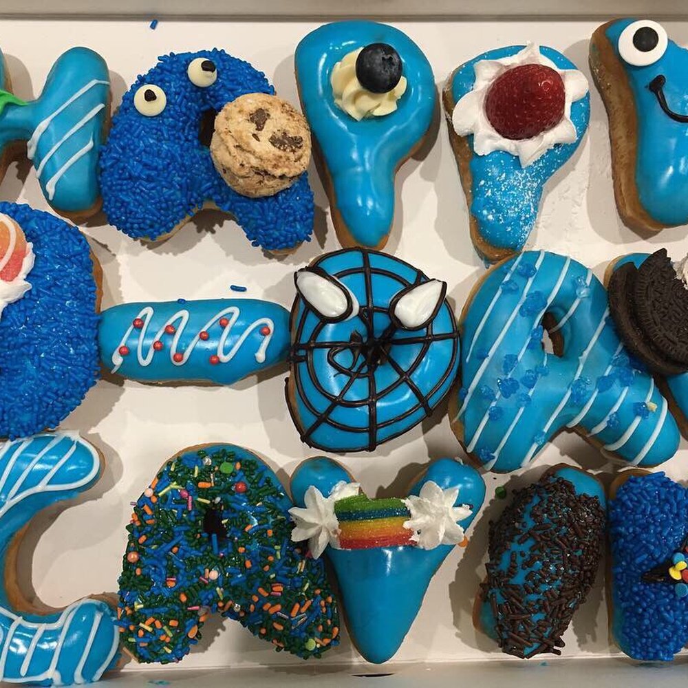 Happy Birthday Donuts Happy Birthday Donuts