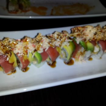 Sushi On Fire - much like the sunrise on second at Sushi Studio only much larger - Sushi Bars Near Me - Long Beach, California Sushi On Fire - much like the sunrise on second at Sushi Studio only much larger - Sushi Bars Near Me - Long Beach, California