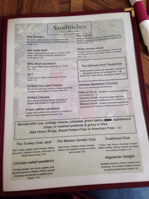 Menu photo 5 Weston Cafe Weston, MO Menu photo 5 Weston Cafe Weston, MO