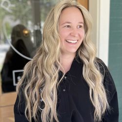 Hair By Angela Clerou - NBR Custom colored hand tied weft hair extensions