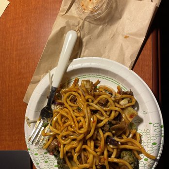 Noodlebox - Teriyaki Noodle dish with steak on a plate. - Asian Fusion Near Me - Surrey, British Columbia Noodlebox - Teriyaki Noodle dish with steak on a plate. - Asian Fusion Near Me - Surrey, British Columbia