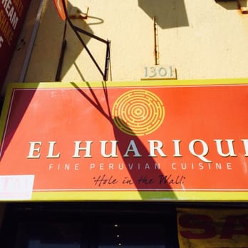 El Huarique - Hole in the wall entrance! Don't miss it!! - Peruvian Near Me - Venice, California El Huarique - Hole in the wall entrance! Don't miss it!! - Peruvian Near Me - Venice, California