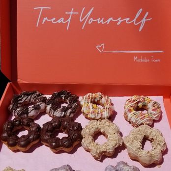 Mochidon - My goodies,  Ube, Horchata, Cookies & Cream, Milk & Cereal,  and double Chocolate - Donuts Near Me - Las Vegas, Nevada