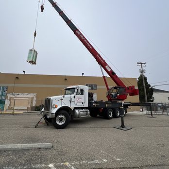 Big Red Crane Company - Equipment lift - Crane Services Near Me - Carpinteria, California Big Red Crane Company - Equipment lift - Crane Services Near Me - Carpinteria, California