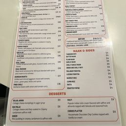 Menu Menu