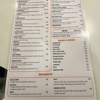 Social Aroma - Menu - Indian Near Me - Lake Forest, California Social Aroma - Menu - Indian Near Me - Lake Forest, California