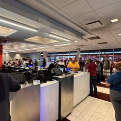 Budget Car & Truck Rental - 3 people working. We were told it would be a 2 hour wait and that cars might not even be available. DO NOT RENT FROM HERE!!