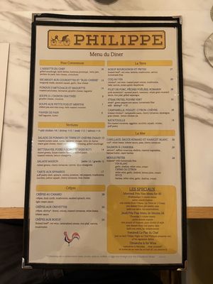 Menu photo 6 Philippe French Bistro Fort Collins, CO