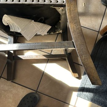Living Spaces - Poor quality chairs to the dining room set - Furniture Stores Near Me - San Leandro, California Living Spaces - Poor quality chairs to the dining room set - Furniture Stores Near Me - San Leandro, California