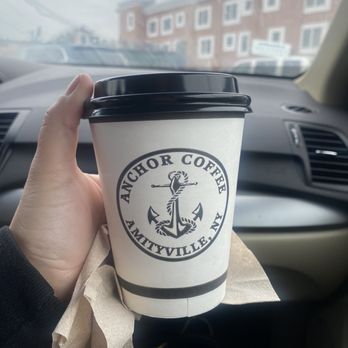 Anchor Coffee - Sugar free Vanilla coffee w/oat milk. So good - Coffee & Tea Near Me - Amityville, New York