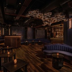 Loosie's Nightclub - Disco balls, DJ stage, and leather lounges