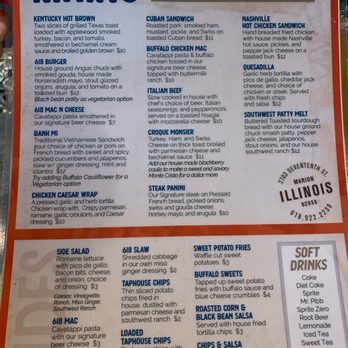 618 Taphouse - Menu - Wine Bars Near Me - Marion, Illinois 618 Taphouse - Menu - Wine Bars Near Me - Marion, Illinois