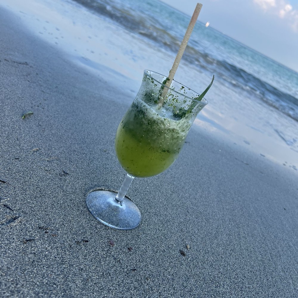 Frozen Mojito at the Beach Frozen Mojito at the Beach