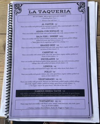 Menu photo 6 Nenos Mexican Gourmet Brooklyn, NY