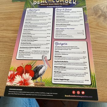 Beachcomber Restaurant - Seafood Near Me - Saint Augustine, Florida Beachcomber Restaurant - Seafood Near Me - Saint Augustine, Florida