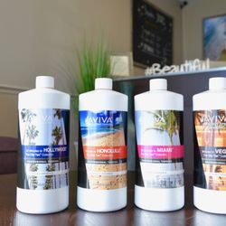 Glow Sunless Tanning Spa - Aviva Express spray tanning solutions!