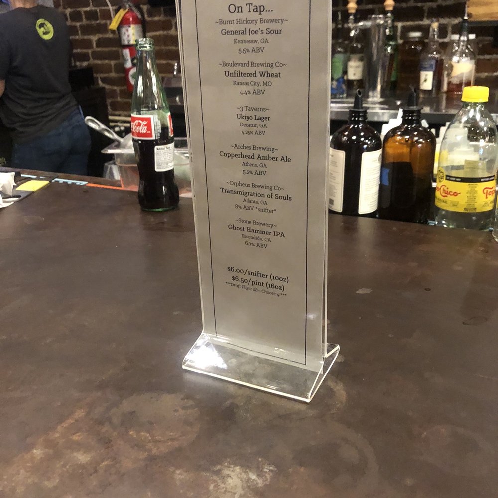 Sweet Grass Dairy - On tap menu. - Cheese Shops Near Me - Thomasville, Georgia