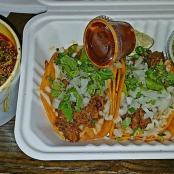 Birria LES - 3 beef briaa  with the consome - Halal Near Me - New York, New York