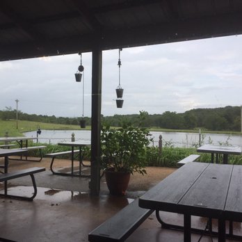 Randy's Roadkill Bbq & Grill - View of the two acre lake - Barbeque Near Me - Rolla, Missouri