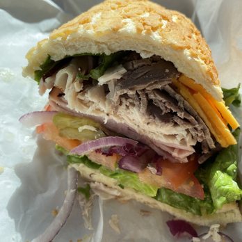 The Don's Deli - Turkey, roast beef, cheddar on Dutch crunch, yum!! - Delis Near Me - Sunnyvale, California