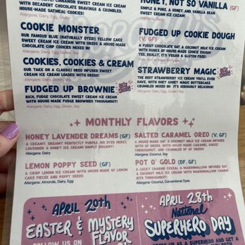 Morgan's Ice Cream - Menu - Ice Cream & Frozen Yogurt Near Me - Burleson, Texas Morgan's Ice Cream - Menu - Ice Cream & Frozen Yogurt Near Me - Burleson, Texas