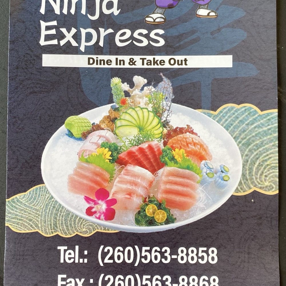 Ninja Express - Menu - Sushi Bars Near Me - Wabash, Indiana Ninja Express - Menu - Sushi Bars Near Me - Wabash, Indiana