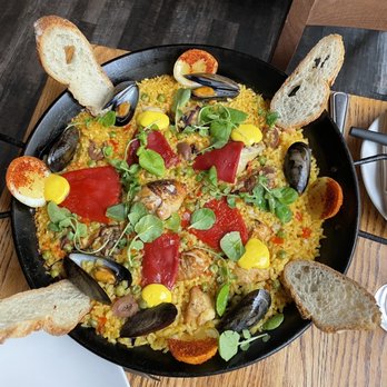 Amada - Chicken&chorizo paella - Tapas Bars Near Me - Philadelphia, Pennsylvania Amada - Chicken&chorizo paella - Tapas Bars Near Me - Philadelphia, Pennsylvania