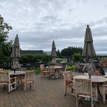 Abeja - a patio area with tables and umbrellas - Wineries Near Me - Walla Walla, Washington Abeja - a patio area with tables and umbrellas - Wineries Near Me - Walla Walla, Washington