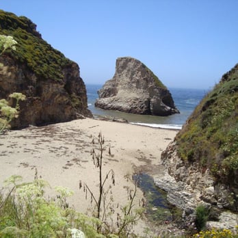 Bonny Doon Beach - Our private beach (clothing optional area). - Beaches Near Me - Santa Cruz, California