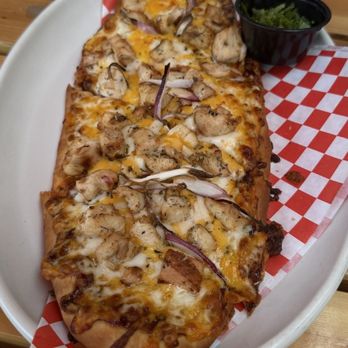 One Handsome Bastard Distillery - BBQ Chicken Flatbread - Distilleries Near Me - Scottsdale, Arizona