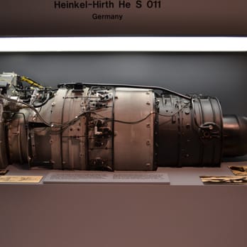 EAA Aviation Museum - WW II German Heinkel Hirth He S 011 jet engine - Museums Near Me - Oshkosh, Wisconsin