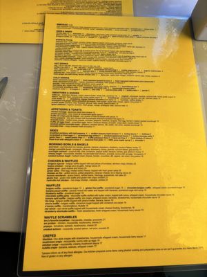 Menu photo 2 Flapjax Santa Monica, CA