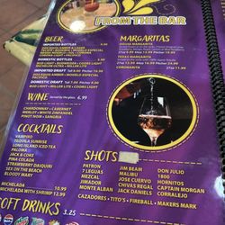 Jalapeno’s Mexican Restaurant - Menu