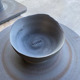 Markings for you to identify your pieces after they are fired in kiln