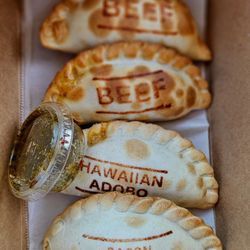 Empanada Factory - Beef, Hawaiian and Bacon Cheeseburger Empanda