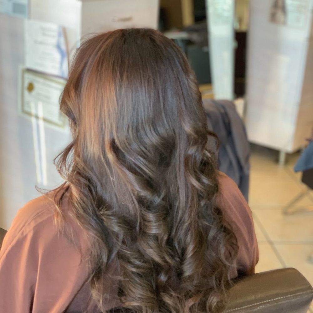 Lavish Beauty Lounge - AFTER! ABSOLUTE PERFECTION! - Blow Dry/Out Services Near Me - Burbank , California