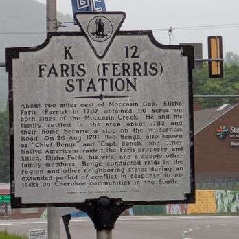 Faris Ferris Station - Faris (Ferris) Station Historical Marker, Gate City - Landmarks & Historical Buildings Near Me - Gate City, Virginia Faris Ferris Station - Faris (Ferris) Station Historical Marker, Gate City - Landmarks & Historical Buildings Near Me - Gate City, Virginia