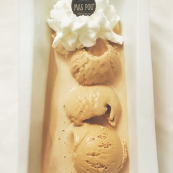 Mas Pou - Gelat de cafè amb Baileys - Catalan Near Me - Palau Sator, GI Mas Pou - Gelat de cafè amb Baileys - Catalan Near Me - Palau Sator, GI