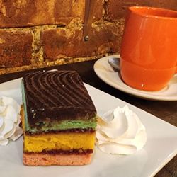 Budapest Cafe and Restaurant - Rainbow cake