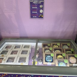 Birthday cakes