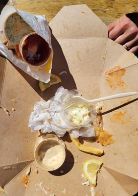 The Crazy Norwegian's Fish & Chips by null